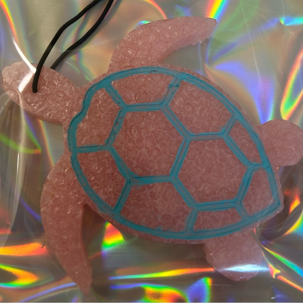 Sea turtle car freshie